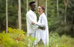 Charline Fret avec son époux Suspect 95