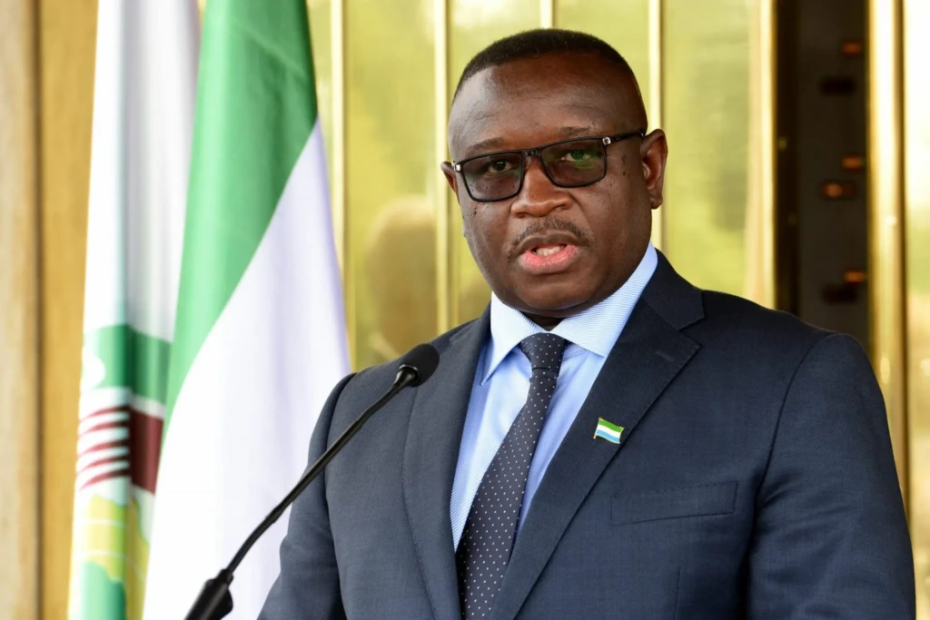 Julius Maada Bio - Président de la Sierra Leone