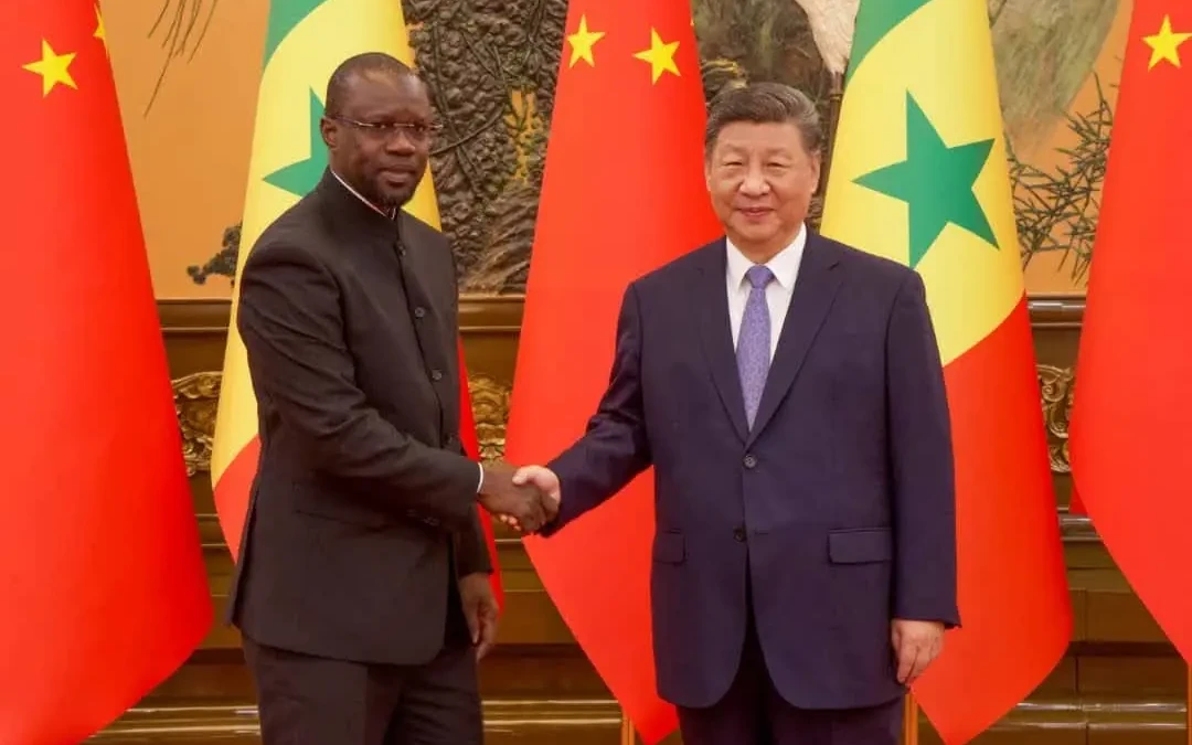 En Chine, Ousmane Sonko en tête-à-tête historique avec Xi Jinping