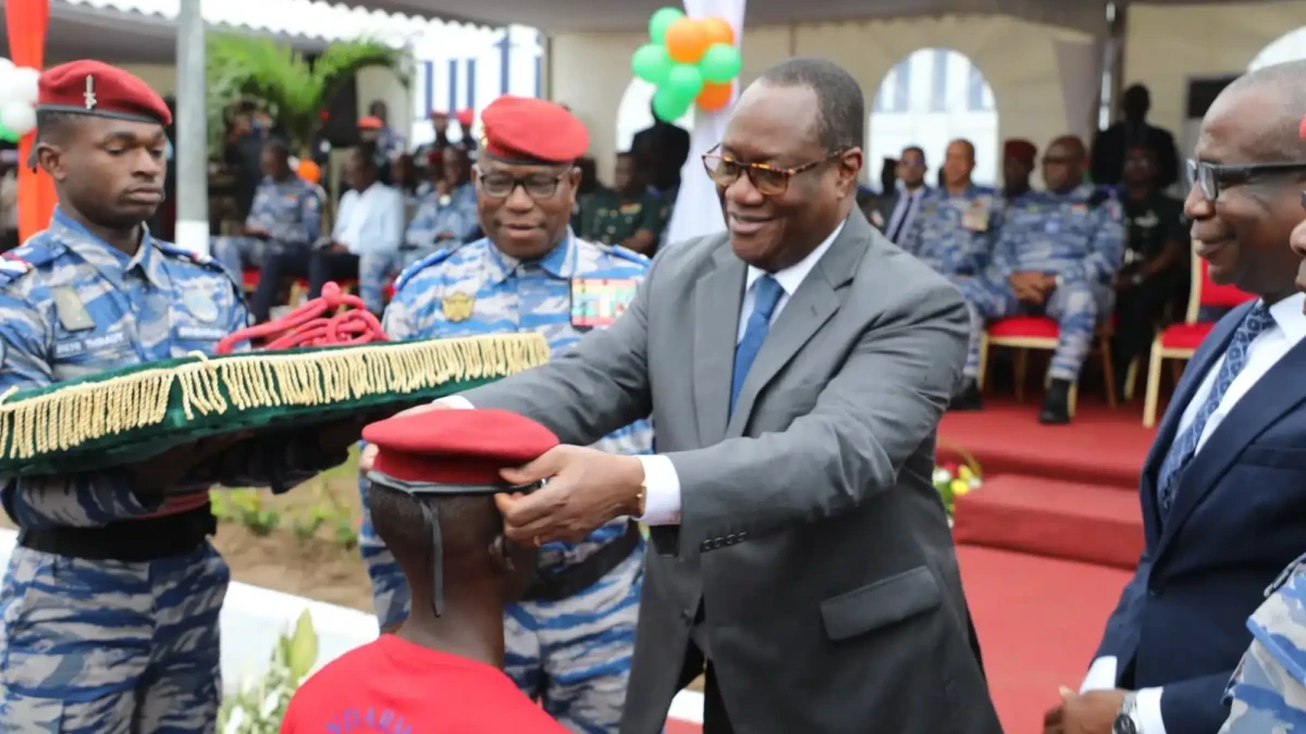 Côte d'Ivoire : 499 gendarmes intègrent la famille des commandos