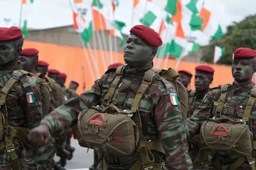Armée Ivoirienne- Bénin