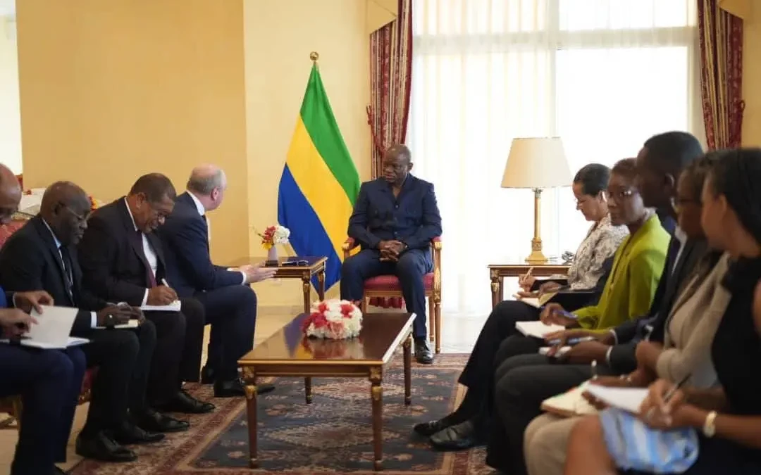 Audience Eramet - Président du Gabon