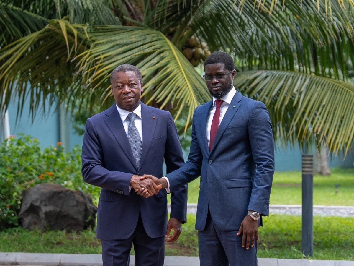 Bassirou Diomaye Faye reçu par Faure Gnassingbé : voici le point des échanges 