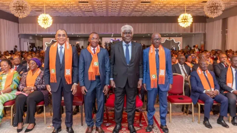 Cérémonie du lancement de la FNE - Côte d'Ivoire