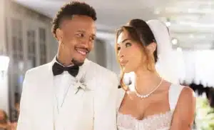 Éder Militão et sa femme