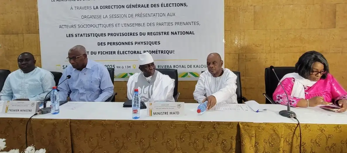 Guinée : le nouveau fichier électoral biométrique dévoilé
