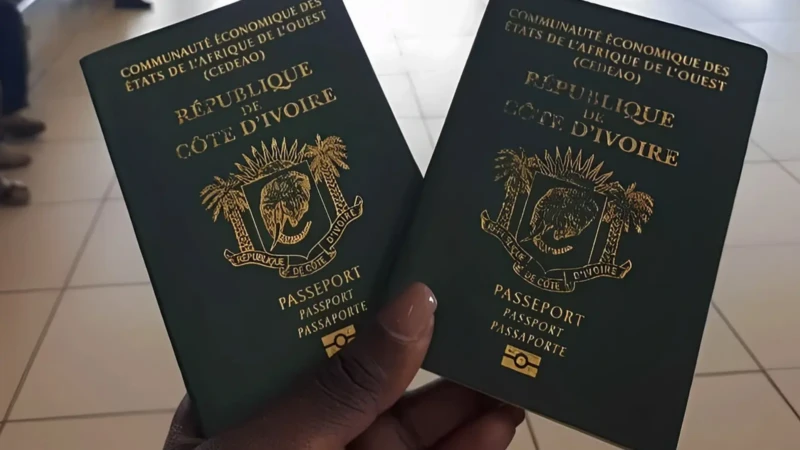 Passeport Côte d'Ivoire