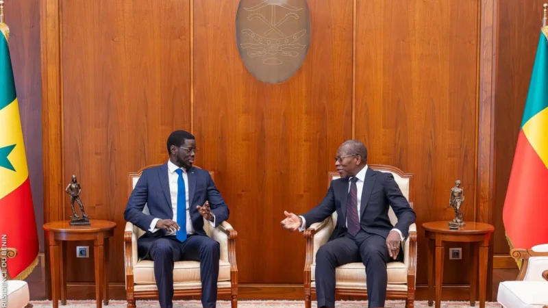 Rencontre Talon - Diomaye Faye au Bénin : l'essentiel à retenir