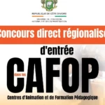 Côte d’Ivoire : voici les résultats du concours CAFOP-IA 2025