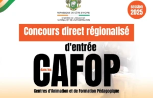 Côte d’Ivoire : voici les résultats du concours CAFOP-IA 2025