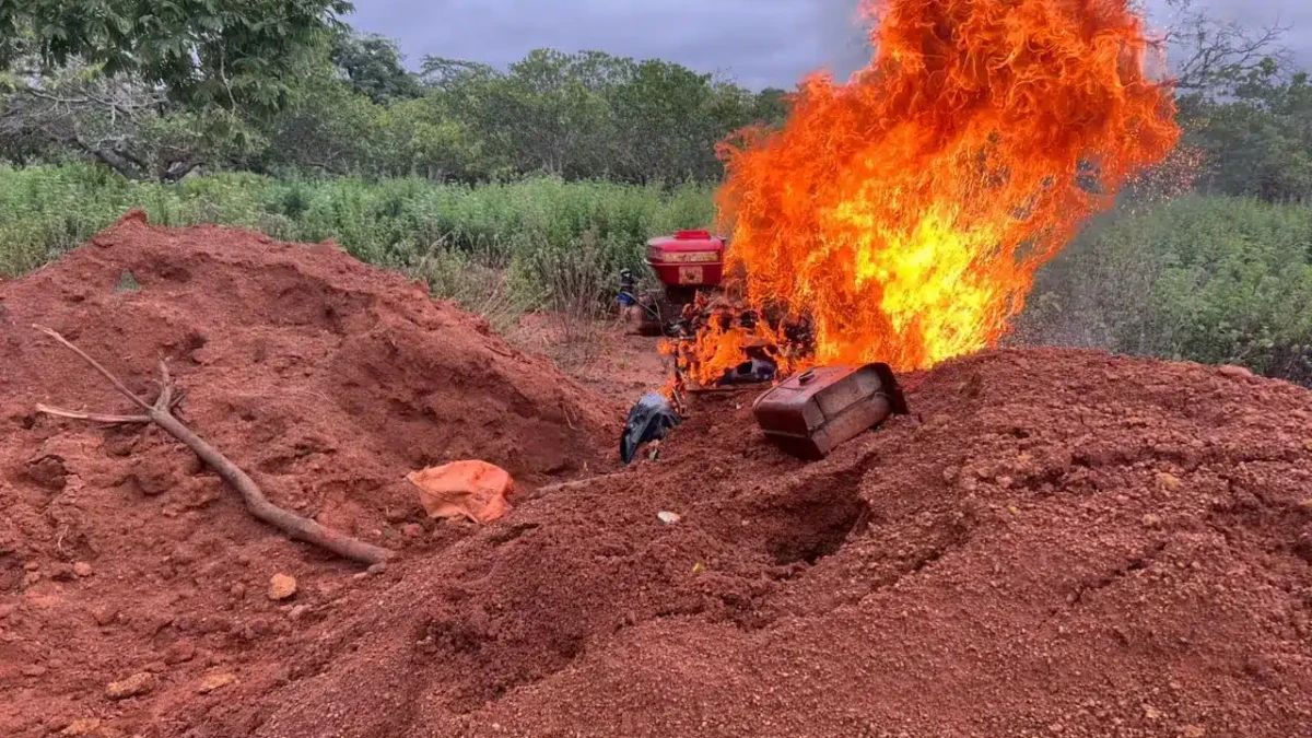 Côte d'Ivoire : des matériels d'orpailleurs illégaux détruits