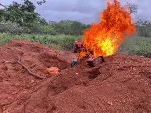 Côte d'Ivoire : des matériels d'orpailleurs illégaux détruits