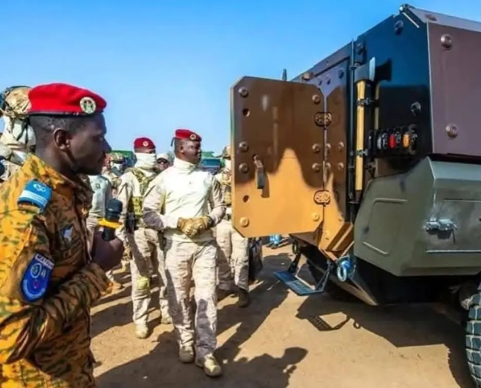 Burkina Faso : Ibrahim Traoré dote l’armée de véhicules blindés