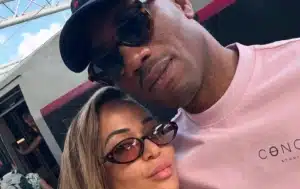 Gabrielle Lemaire et Didier Drogba