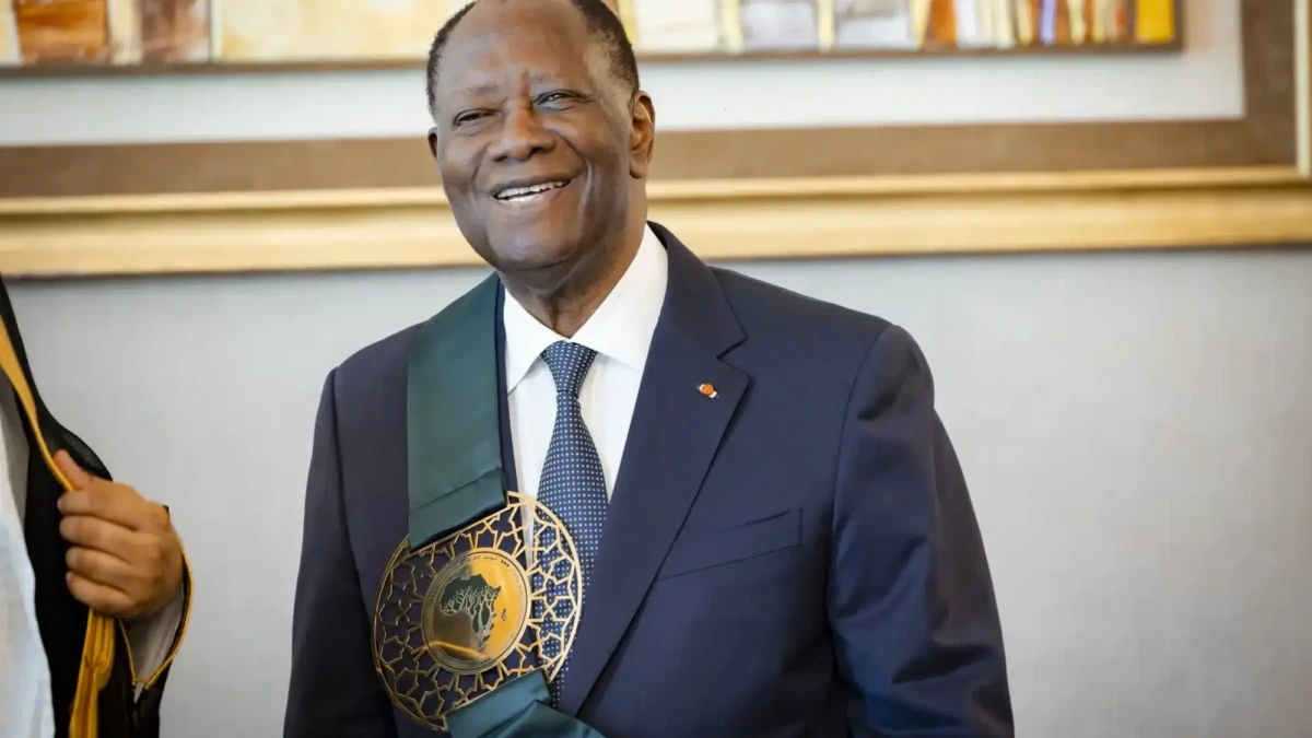 Alassane Ouattara distingué