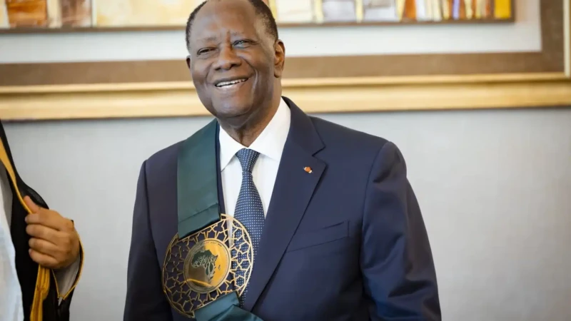 Alassane Ouattara distingué