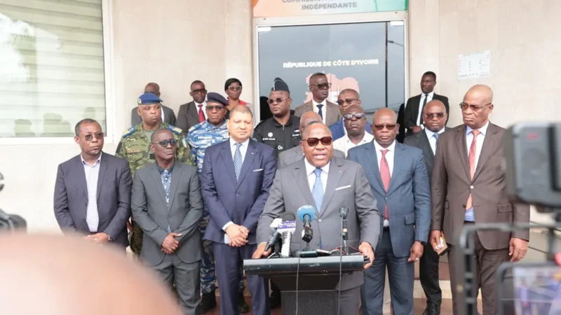 Présidentielle en Côte d'Ivoire : la CEI face aux candidats retenus