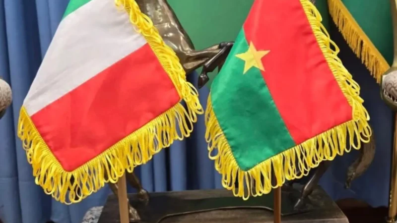 Le Burkina Faso applique le principe de réciprocité avec l'Italie