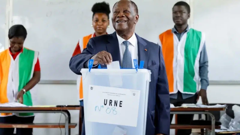 Côte d'Ivoire : l'UA félicite Alassane Ouattara, réélu pour un 4e mandat