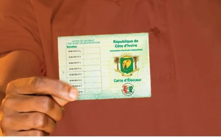 Côte d'Ivoire : la distribution des cartes d'électeur annoncée