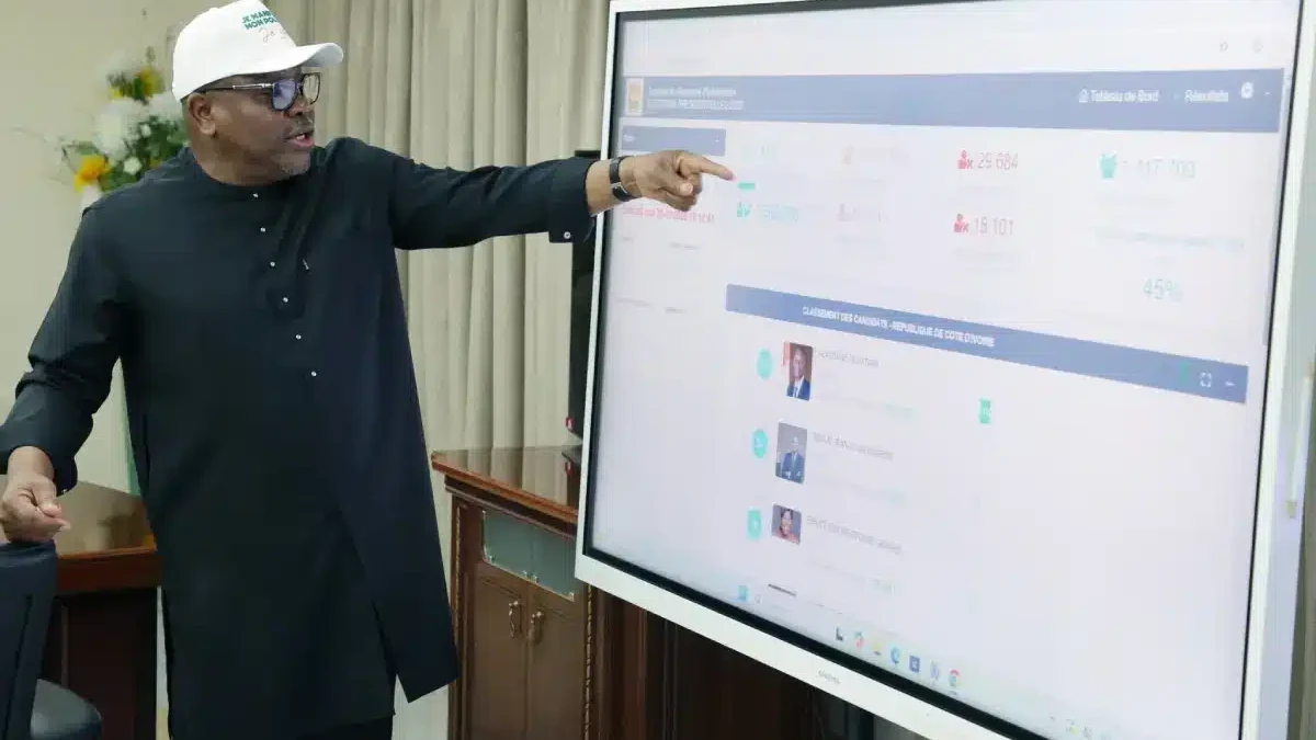 Présidentielle 2025 en Côte d'Ivoire : Ibrahime Kuibiert Coulibaly fait le point de la situation après la fermeture des bureaux de vote