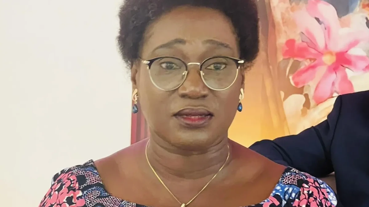 Marche du Front Commun - Pulchérie GBALET « Restons dans la rue tous les jours »