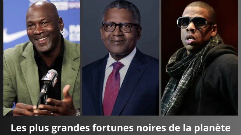 Classement des plus grandes fortunes noires - Aliko Dangote écrase Michael Jordan et Jay-Z dans le top 10