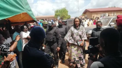 Côte d'Ivoire : Nady Gbagbo au chevet des victimes de Nahio