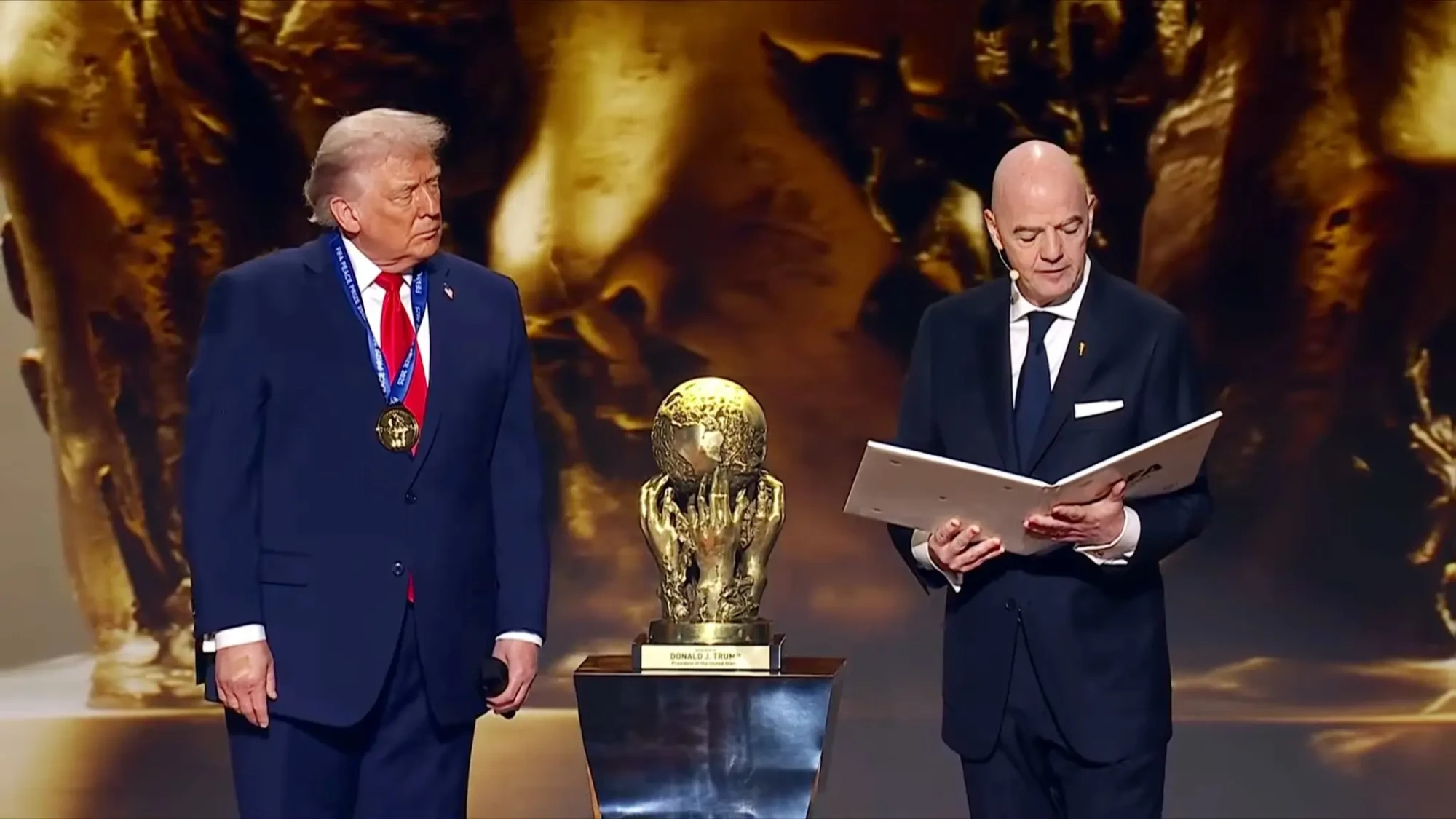 Coupe du Monde 2026 : Donald Trump remporte le premier Prix de la paix