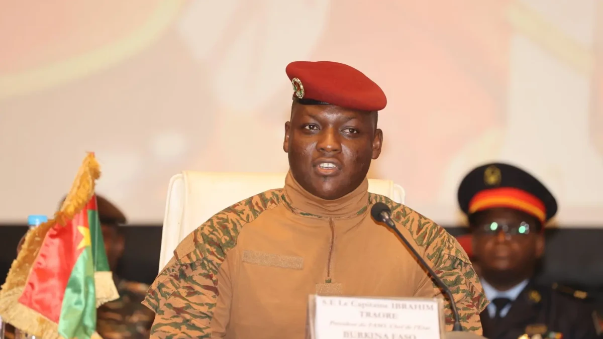 Burkina Faso : Le capitaine Ibrahim Traoré vante son bilan sécuritaire