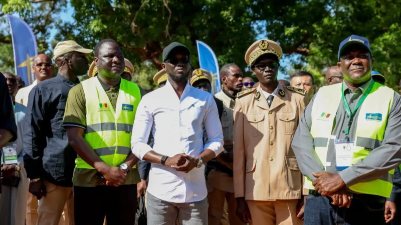 Sénégal : Bassirou Faye lance les travaux de l’axe Sandinieri-Tanaff-Frontière Guinée-Bissau