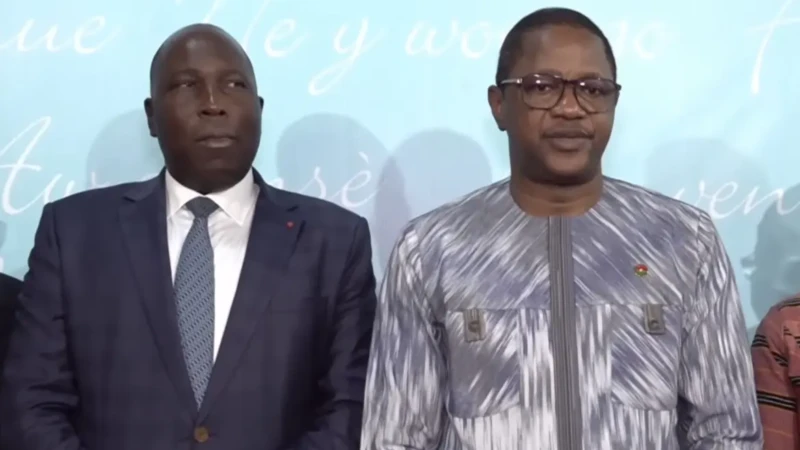 Côte d'ivoire - Burkiana Faso Adama Dosso et