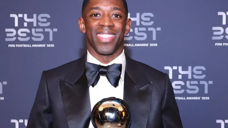 FIFA The Best 2025 : Ousmane Dembélé s'exprime après son nouveau sacre