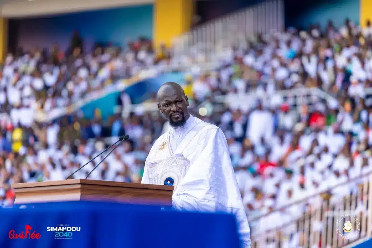 Guinée : Mamadi Doumbouya investi pour un mandat de 7 ans