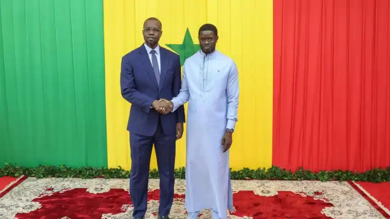 Sénégal : Diomaye Faye reçoit les vœux de Nouvel An des corps constitués