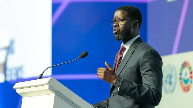 Diomaye Faye procède à l'ouverture préparatoire de la conférence sur l'eau