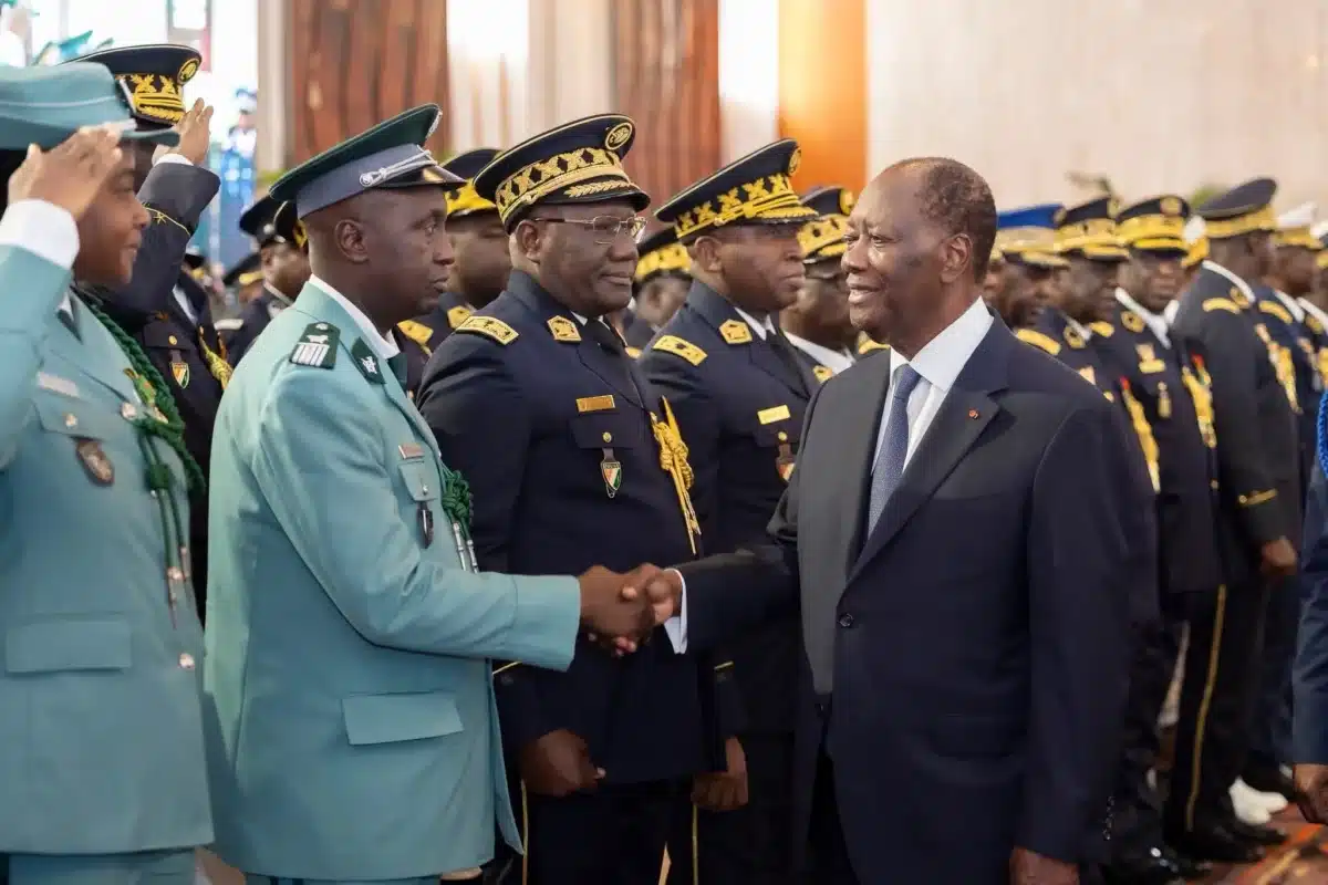 Côte d'Ivoire : Alassane Ouattara fixe son objectif aux Forces armées