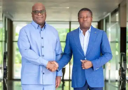 RDC : visite de Félix Tshisekedi au Togo, ce qu'il faut retenir