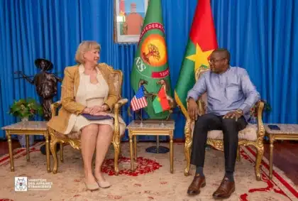 Karamoko Jean Marie Traoré et Joan Marie Lockard