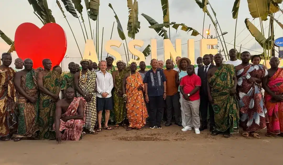 Renaud Chauvin Buthaud - le mécène qui contribue au développement d’Assinie