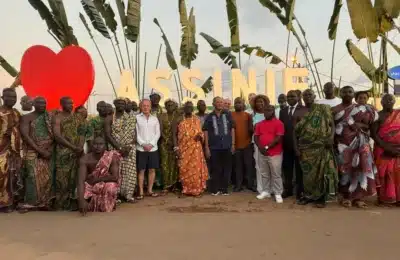 Renaud Chauvin Buthaud - le mécène qui contribue au développement d’Assinie