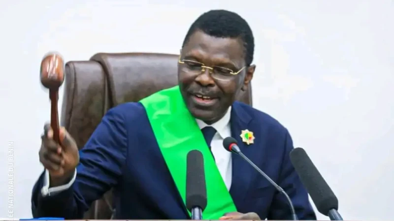 Bénin : Assemblée Nationale, les premiers mots de Joseph Djogbénou
