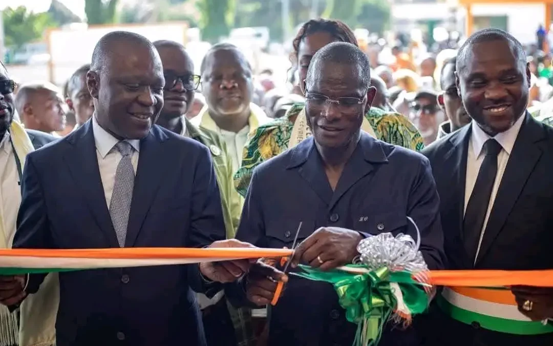 Côte d'Ivoire : l'hôtel de ville de la ville de Daloa inauguré