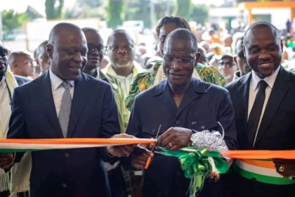 Côte d'Ivoire : l'hôtel de ville de la ville de Daloa inauguré