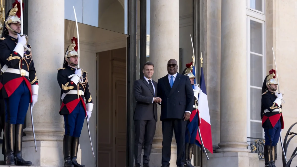 RDC : Félix Tshisekedi et Macron évoquent la candidature à l’OIF