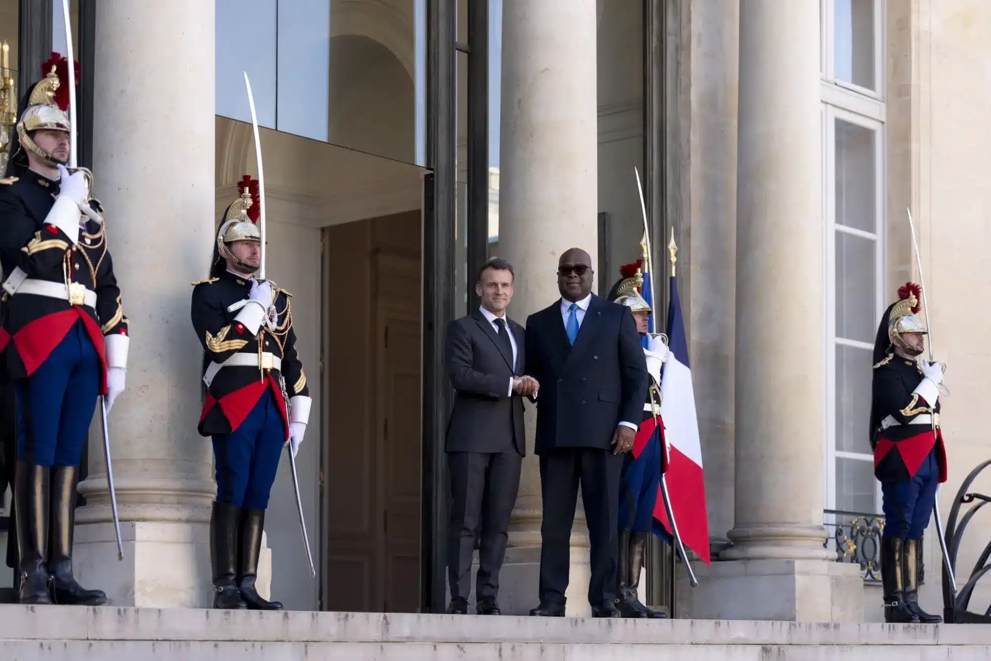RDC : Félix Tshisekedi et Macron évoquent la candidature à l’OIF