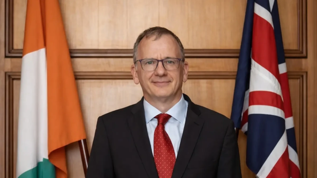 Son Excellence John Marshall - Visas de l'Angleterre à Abidjan, début des e-visas dès le 25 février