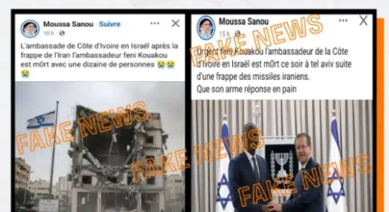 Israël : l’ambassadeur ivoirien n’est pas mort dans les frappes