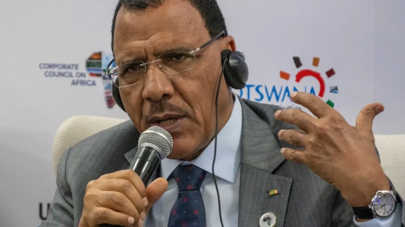 Niger : le parlement européen exige la libération de Mohamed Bazoum