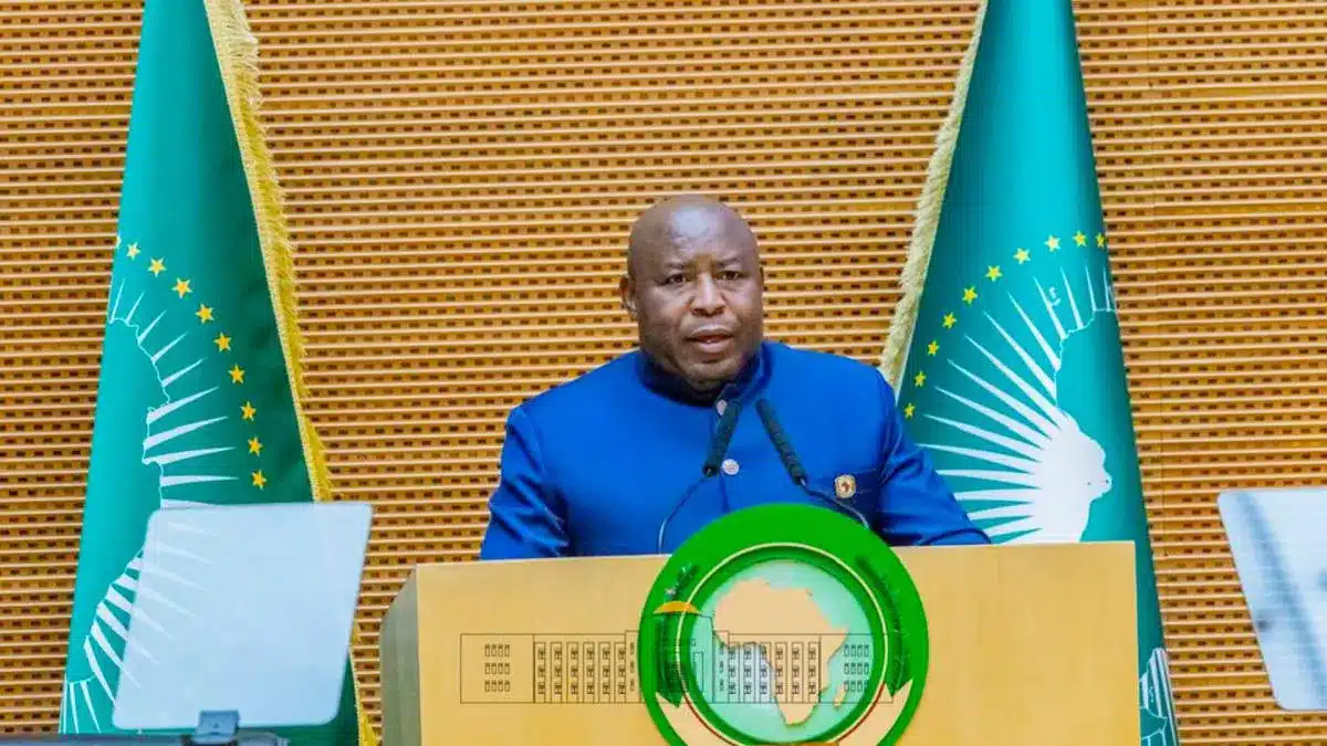 AES – UA : Évariste Ndayishimiye à Ouagadougou